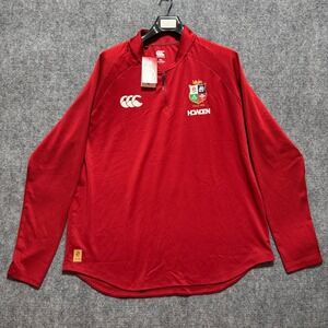 Canterbury British & Irish Lions 4XL 1/4 Zip Pullover Red Mens Vented